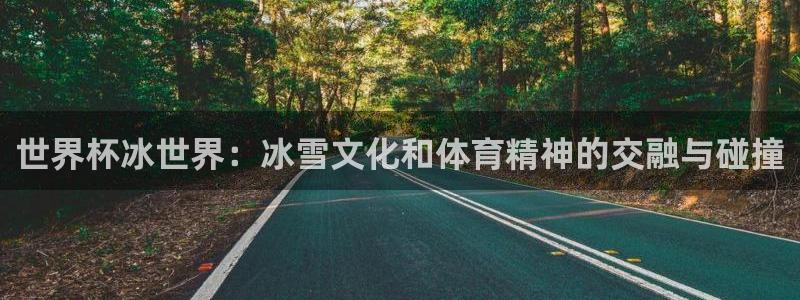 男足世界杯预选赛赛程：世界杯冰世界：冰雪文化和体育精神的交融与碰撞