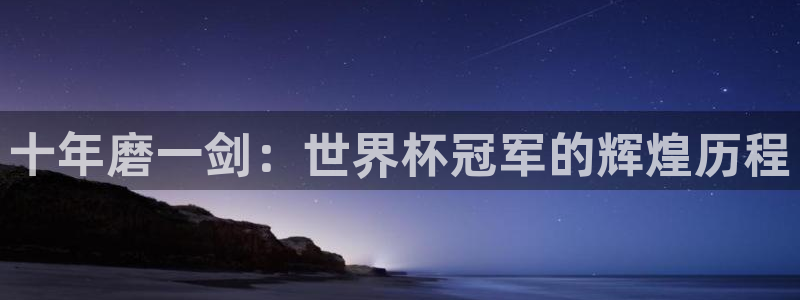 免费足球比赛直播高清：十年磨一剑：世界杯冠军的辉煌历程